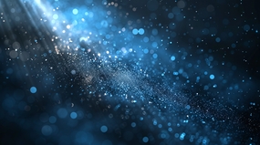 唯美梦幻光束背景摄影图片